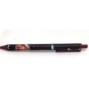 Moka Black Ballpoint Pen With Mythical Dragon Art 0.5mm Fine Point